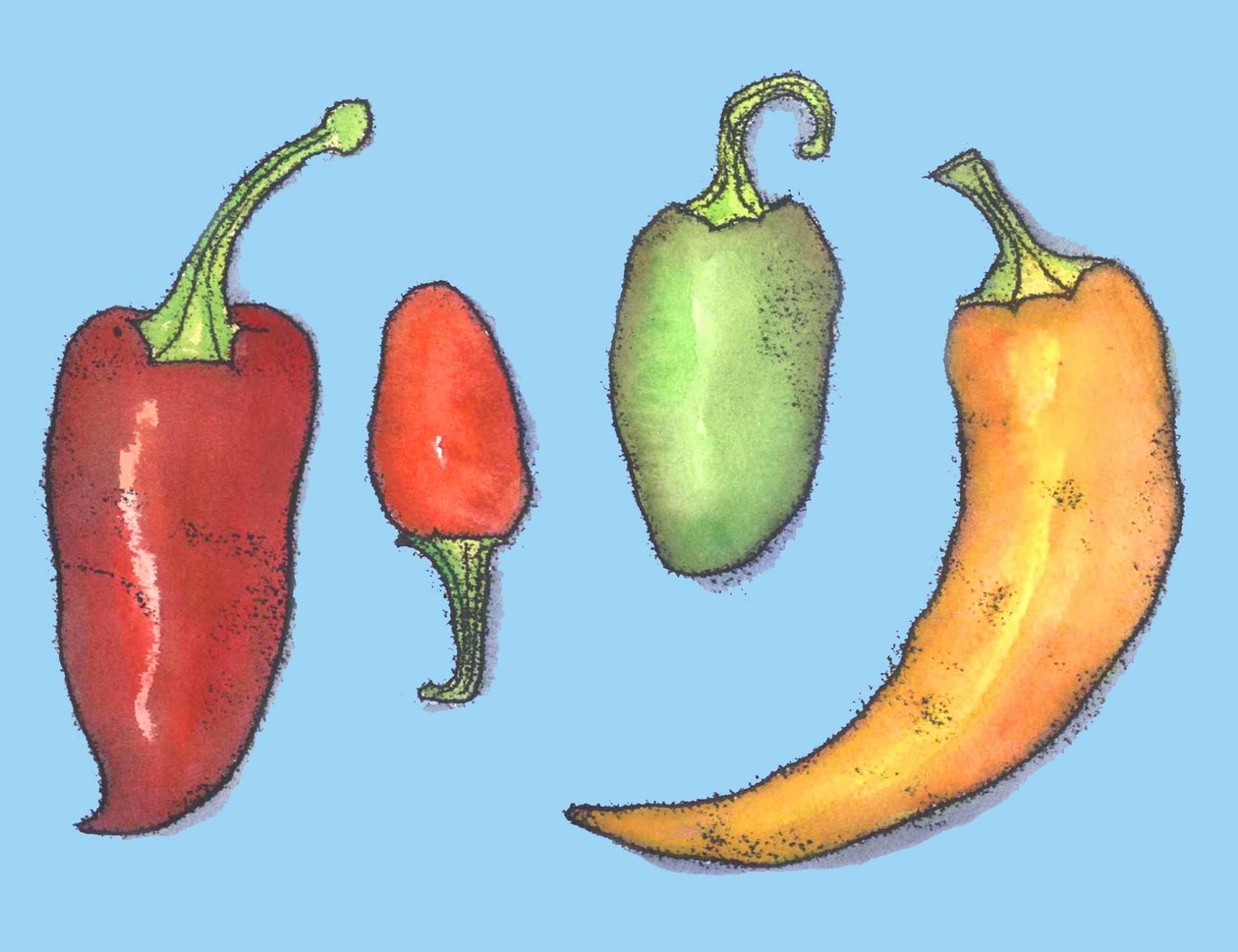 Piments - Sarah Thompson-Engels