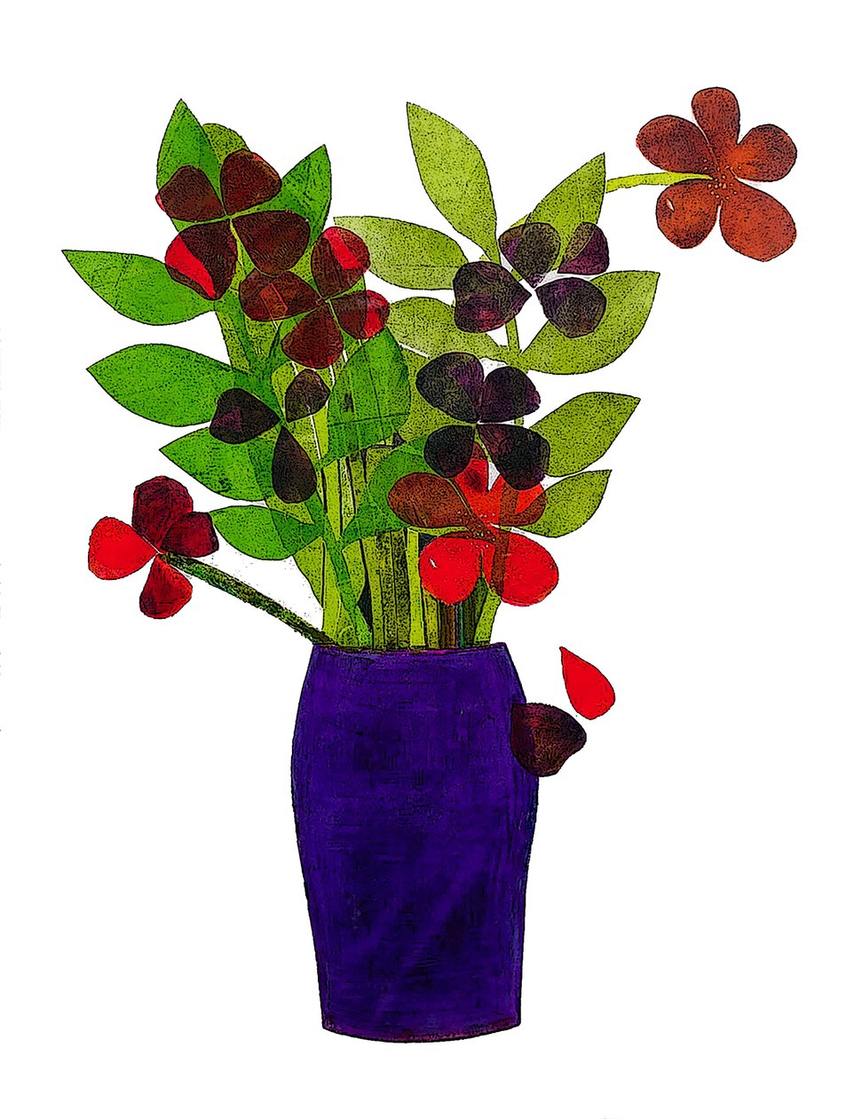 Pot violet - Sarah Thompson Engels