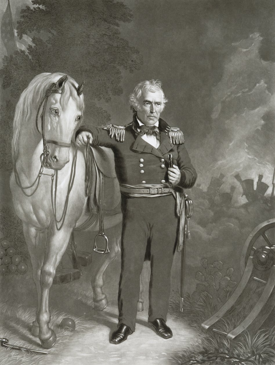 Major-Général Zachary Taylor - Sartain and Sloanaker Sartain and Sloanaker