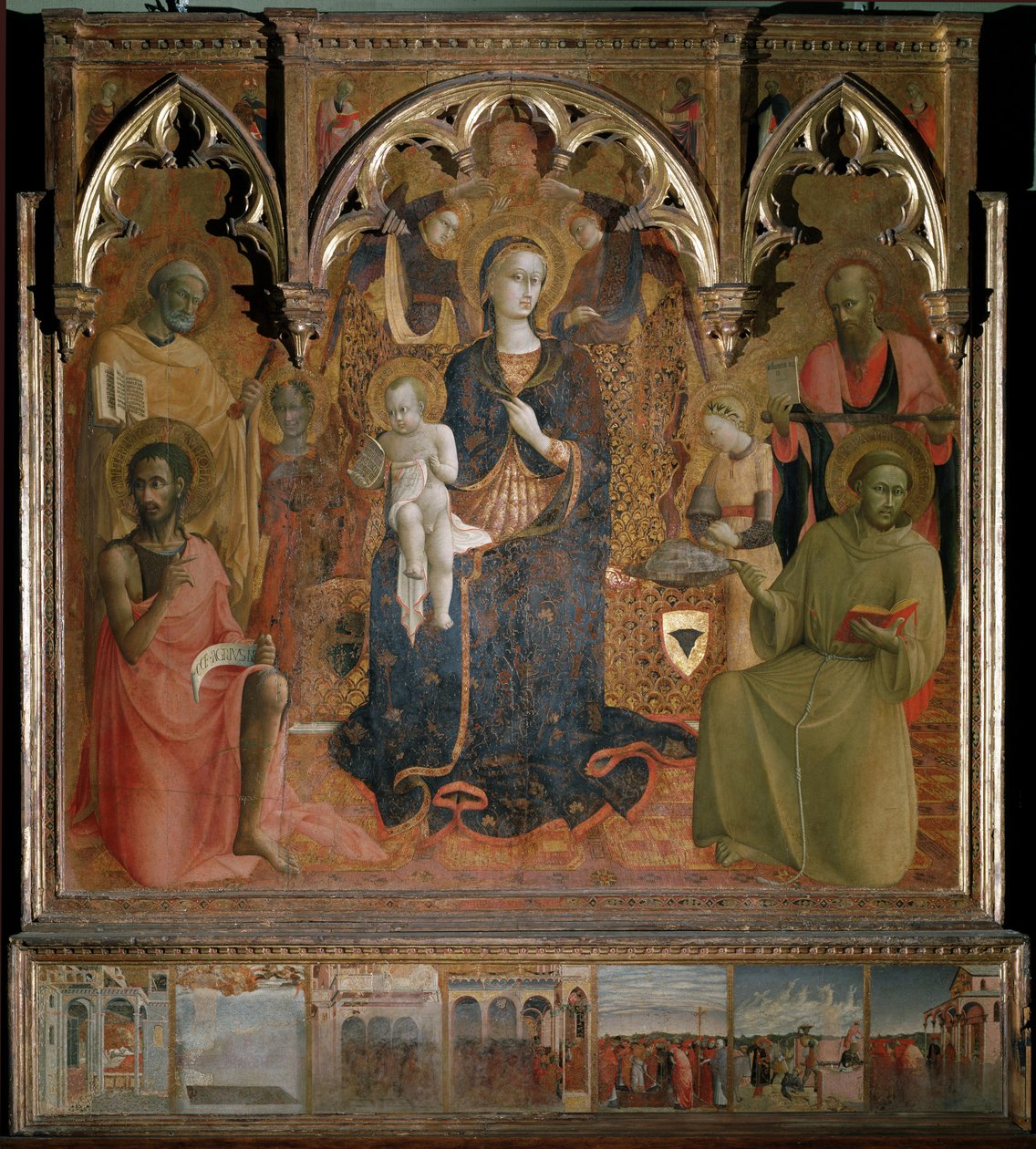 Polyptyque de Notre-Dame des Neiges - Sassetta (c.1392 1450)