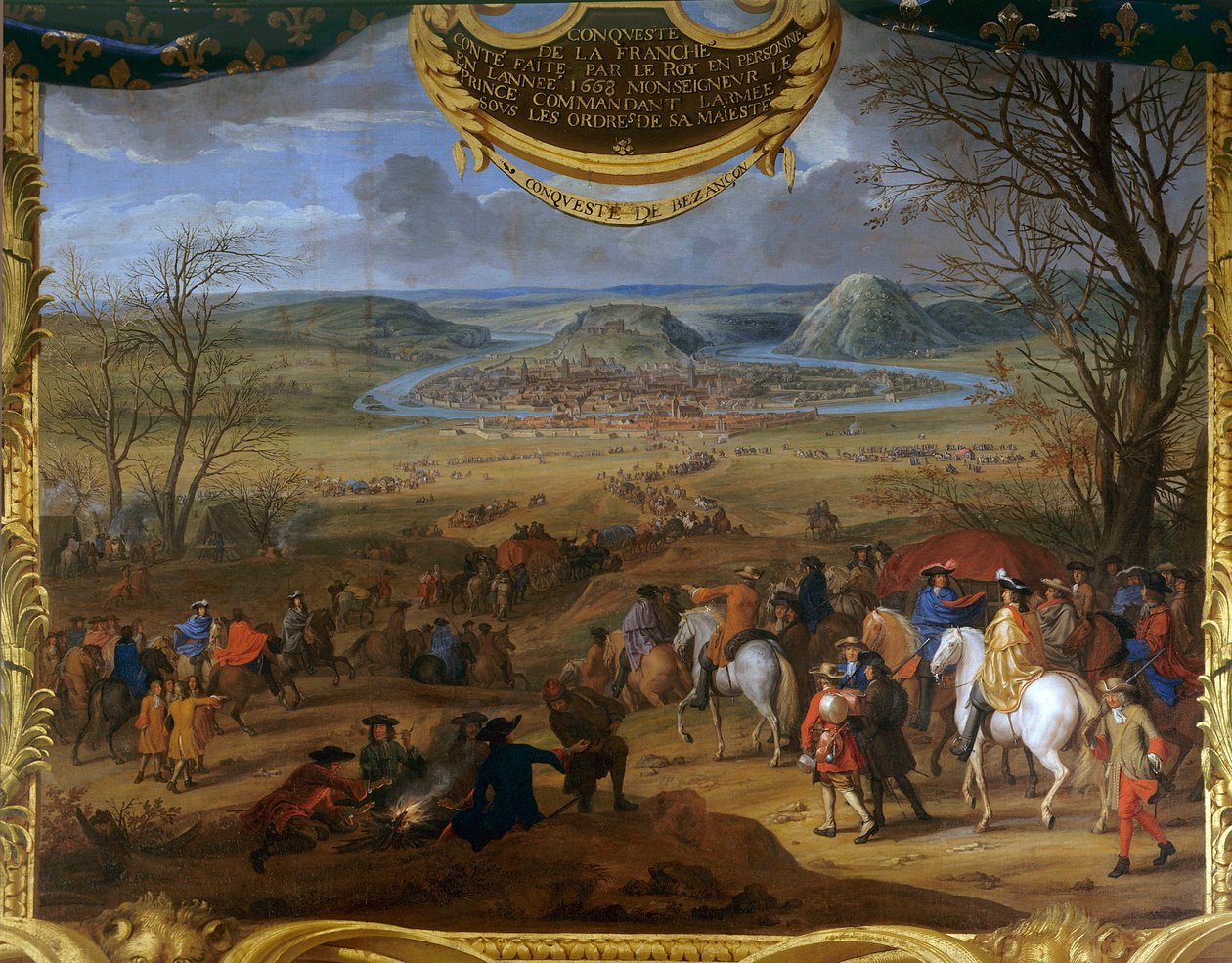 Les Actions de Louis II Prince de Bourbon Condé, conquête de la Franche-Comté - Sauveur Le Conte