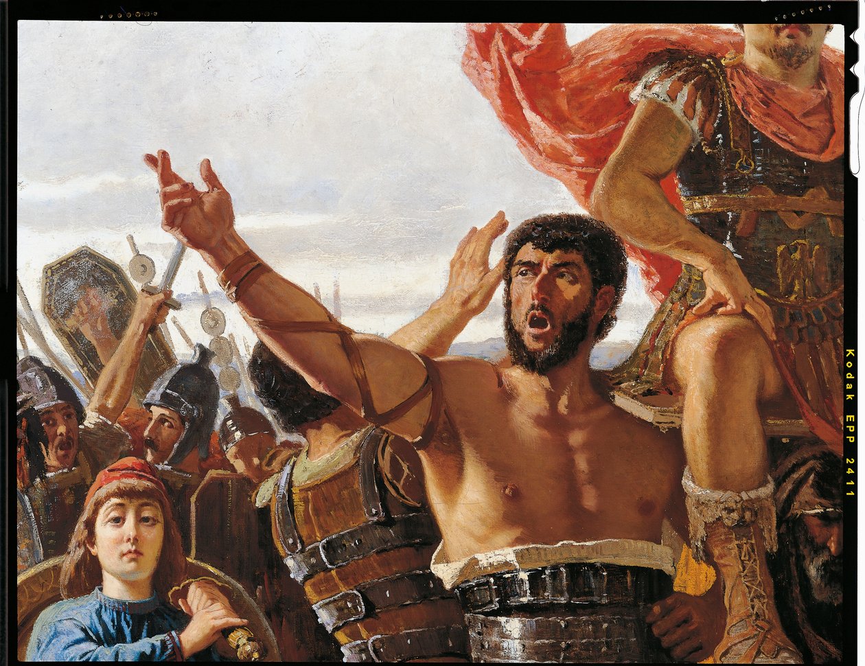 Le triomphe de Mario (détail) - Saverio Altamura