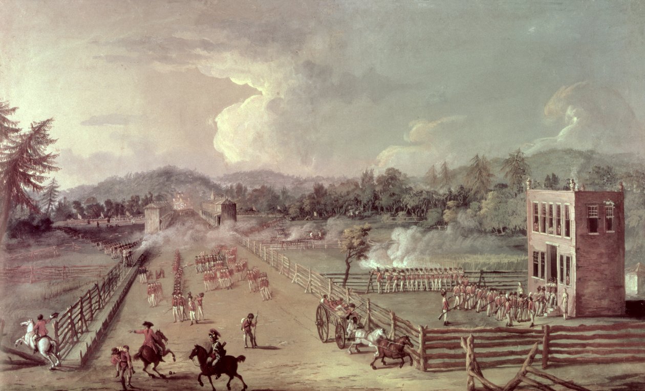 La bataille de Germantown, 4 octobre 1777 - Saviero Xavier della Gatta