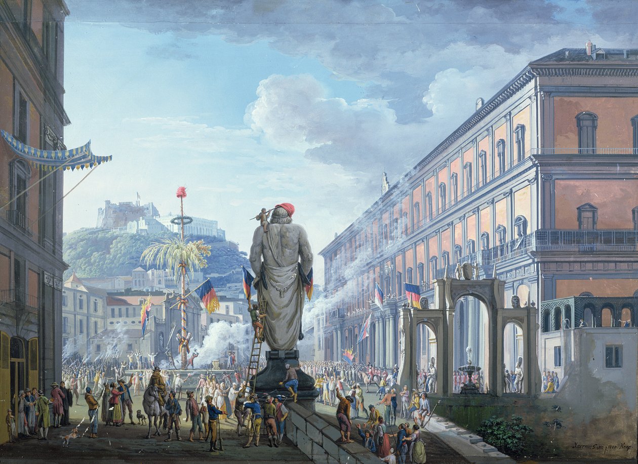 Le Palazzo Reale, au moment où l