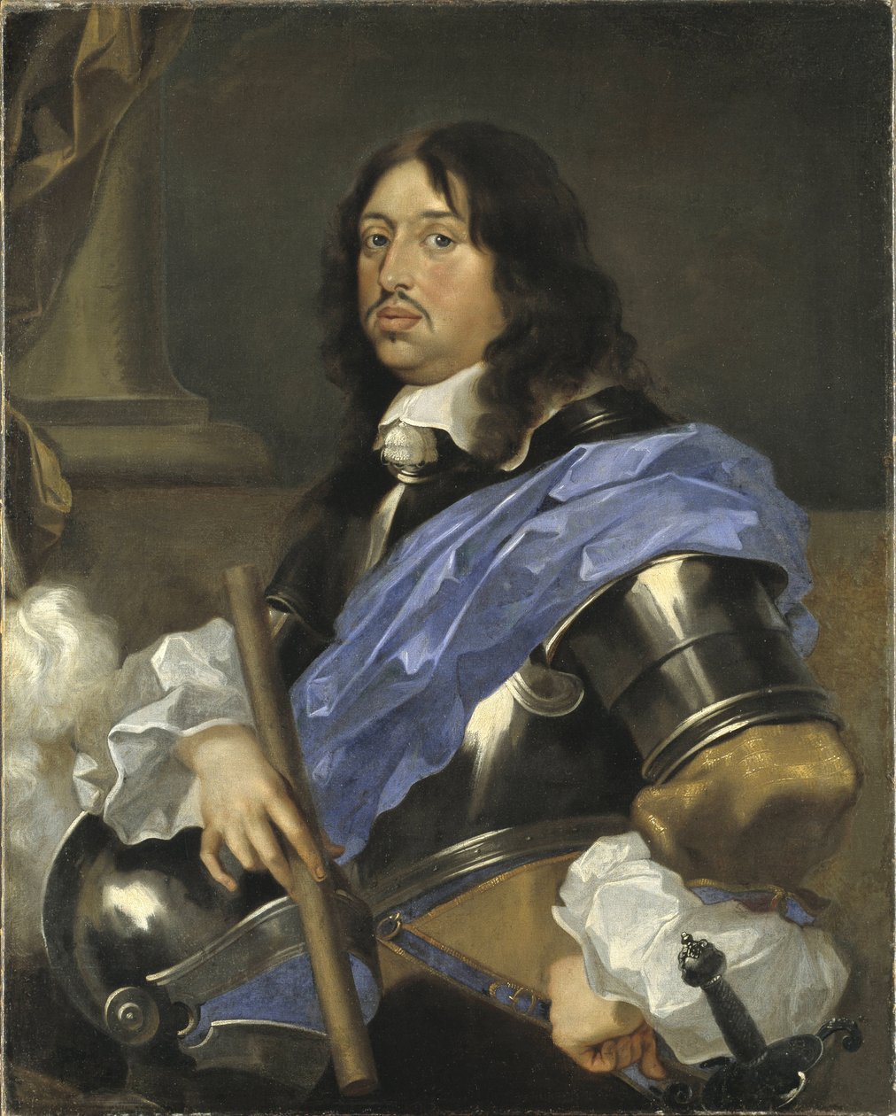 Portrait de Charles X Gustave, roi de Suède - Sébastien Bourdon