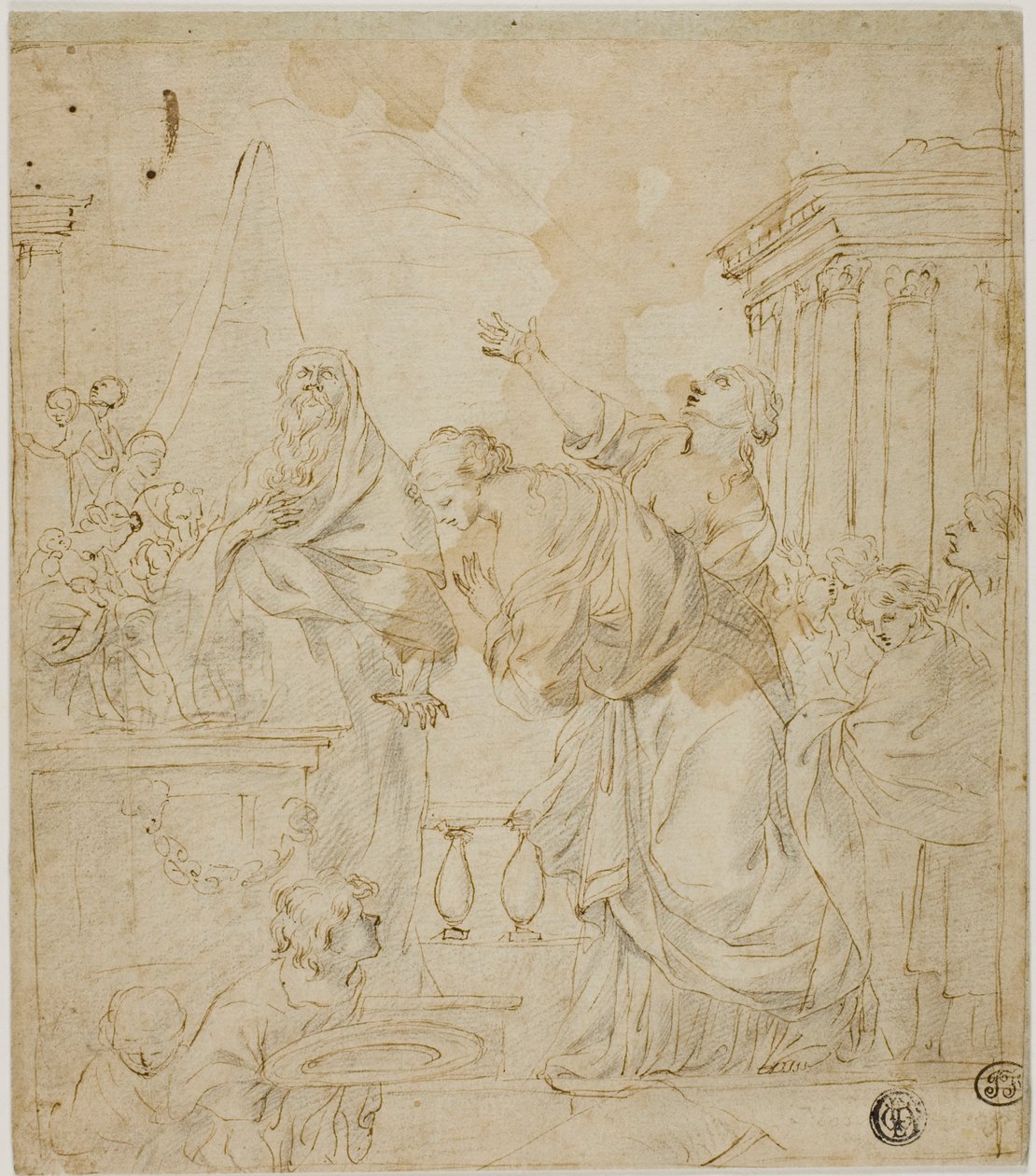 Sacrifice de la fille de Jephté - Sébastien Bourdon