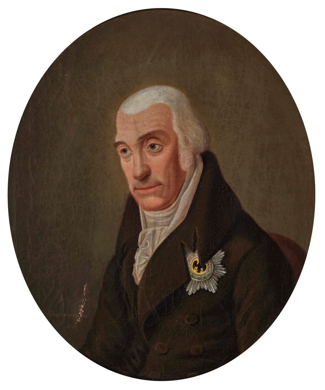 Portrait de Charles II, Grand-Duc de Mecklembourg-Strelitz 1741-1816, 1816 - Scharenberg