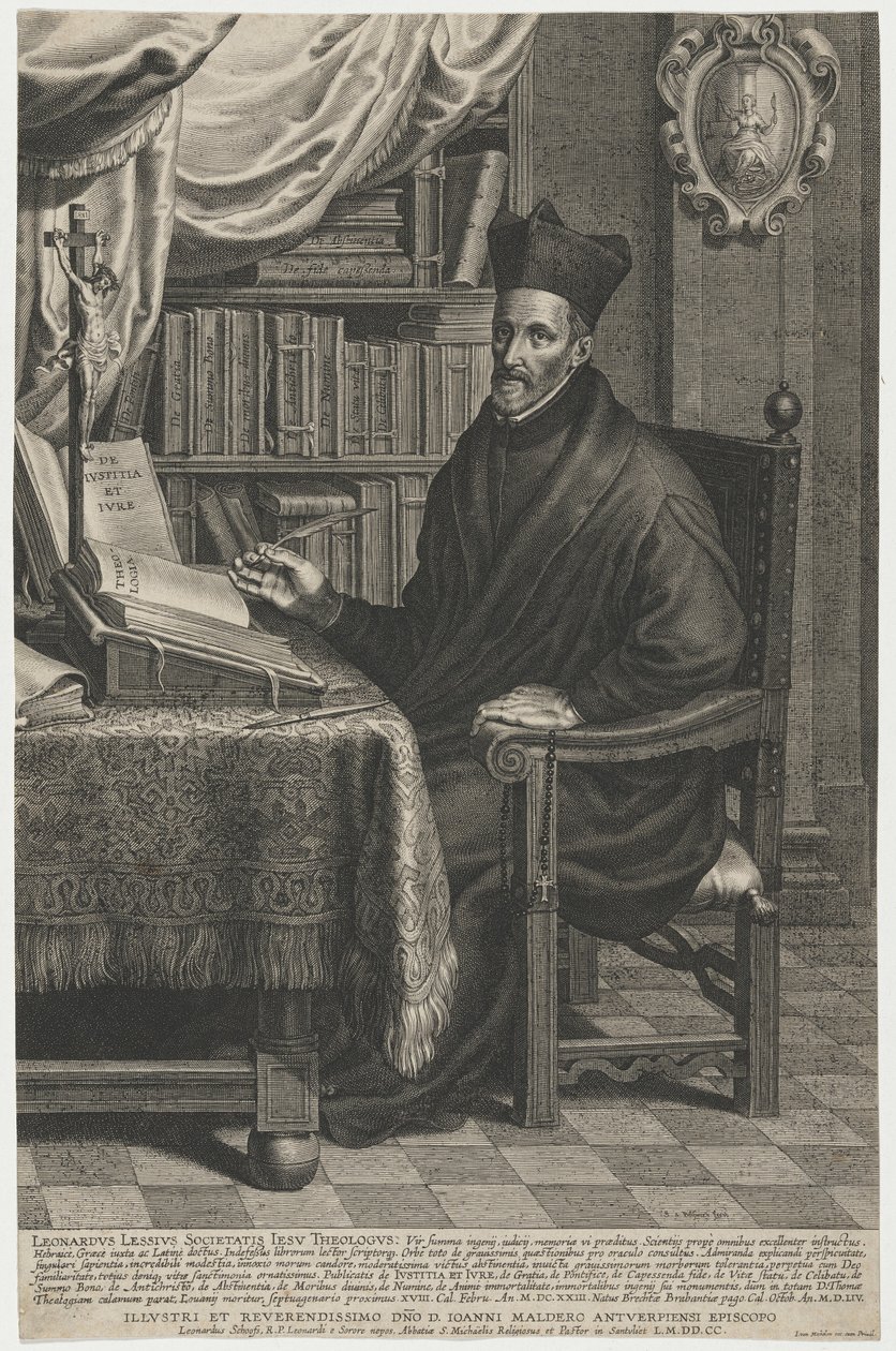 Leonard Lessius, jésuite - Schelte Adams Bolswert
