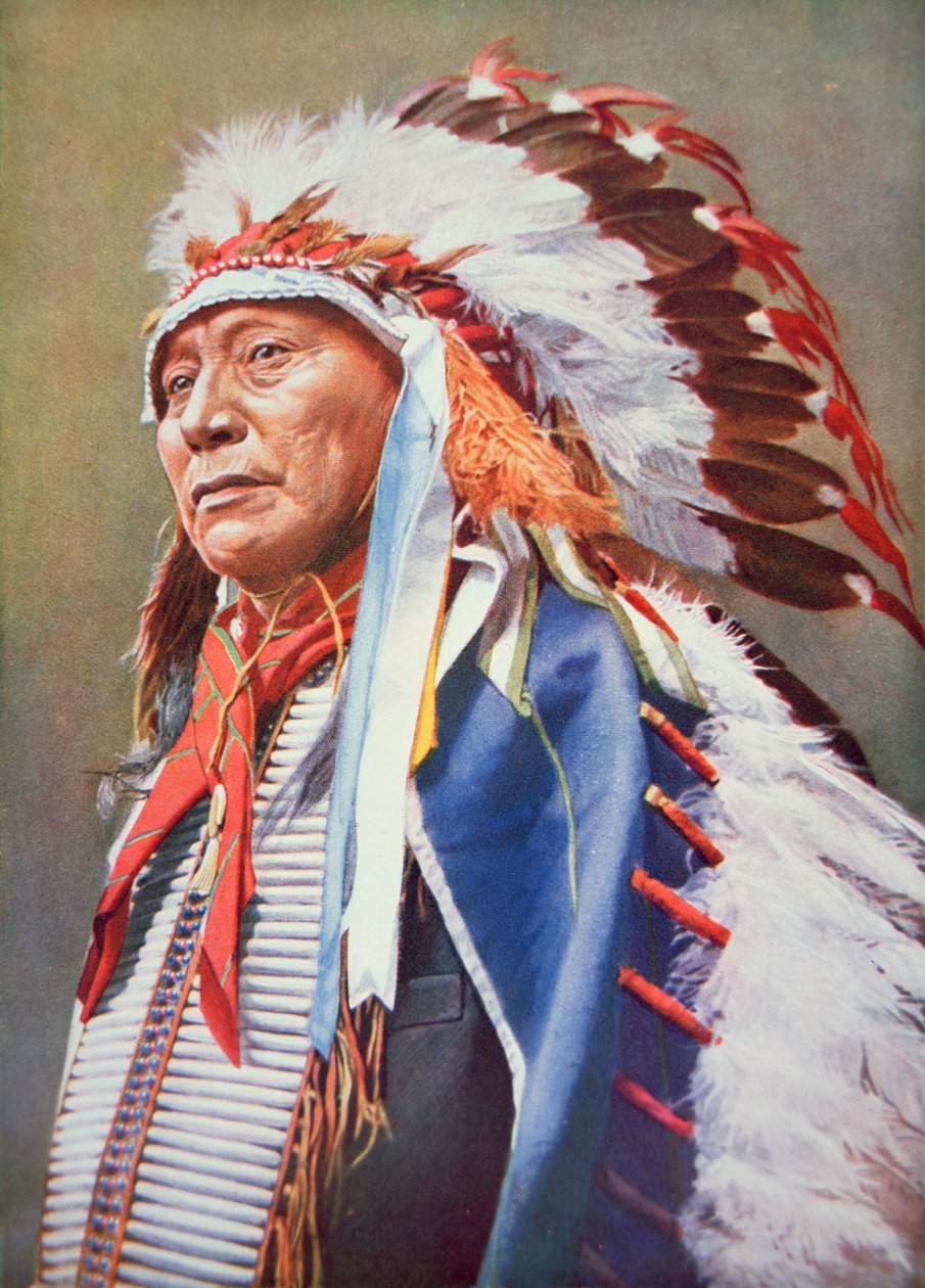 Chef Hollow Horn Bear (1850-1913) - School American