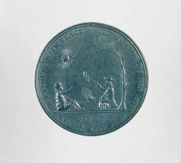 Médaille de paix indienne (argent) - School American