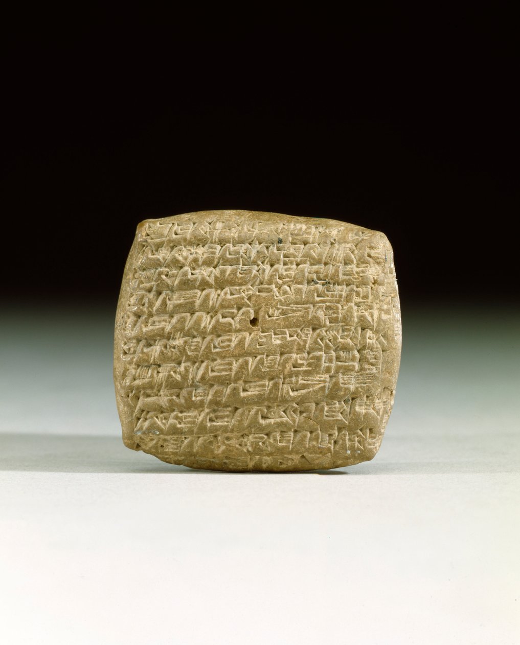 Ancienne tablette cunéiforme assyrienne, de la colonie marchande de Kanesh en Cappadoce, demandant le paiement de comptes en souffrance, vers 1900-1800 av. J.-C. - School Assyrian
