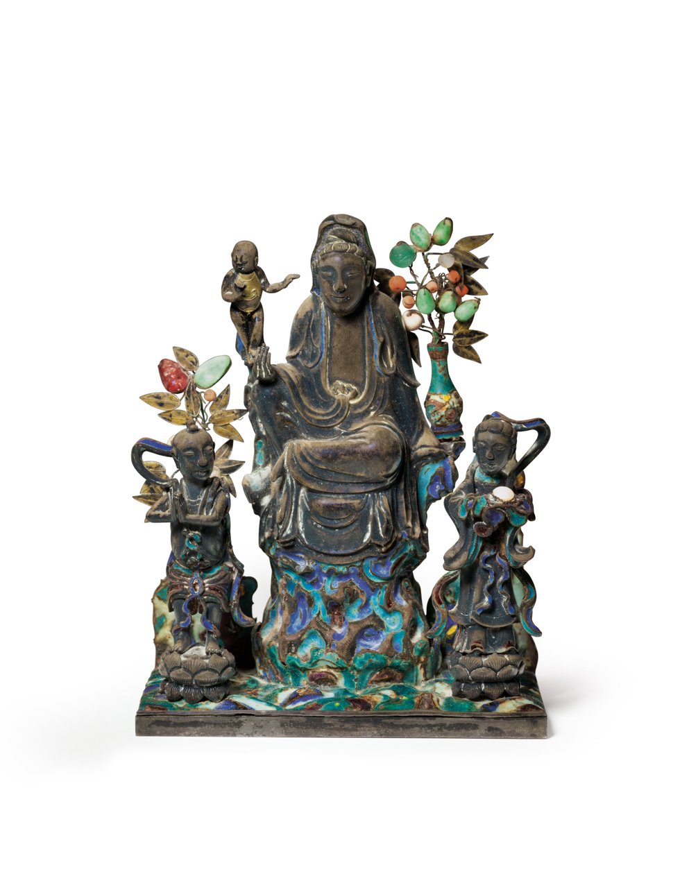 Groupe figuratif bouddhiste - School Chinese