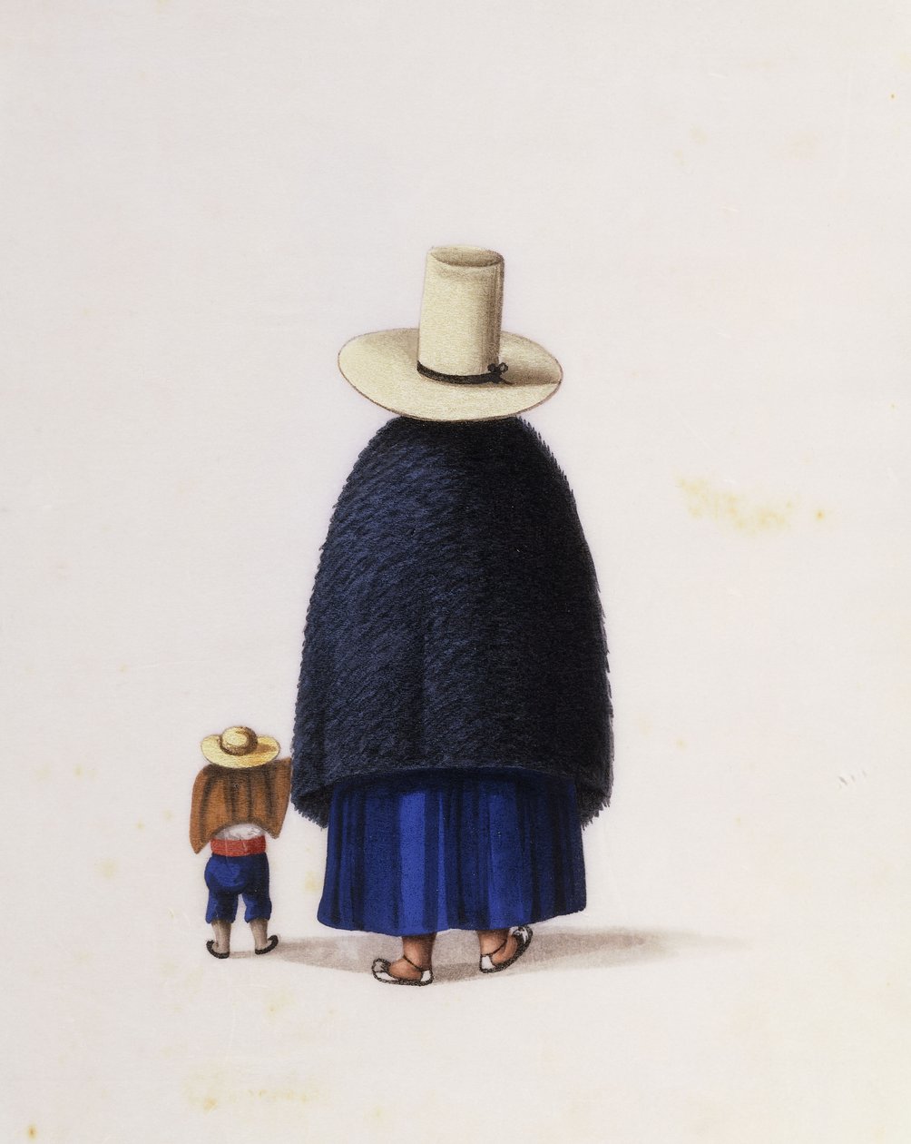 Mère et enfant, c.1860 - School Chinese