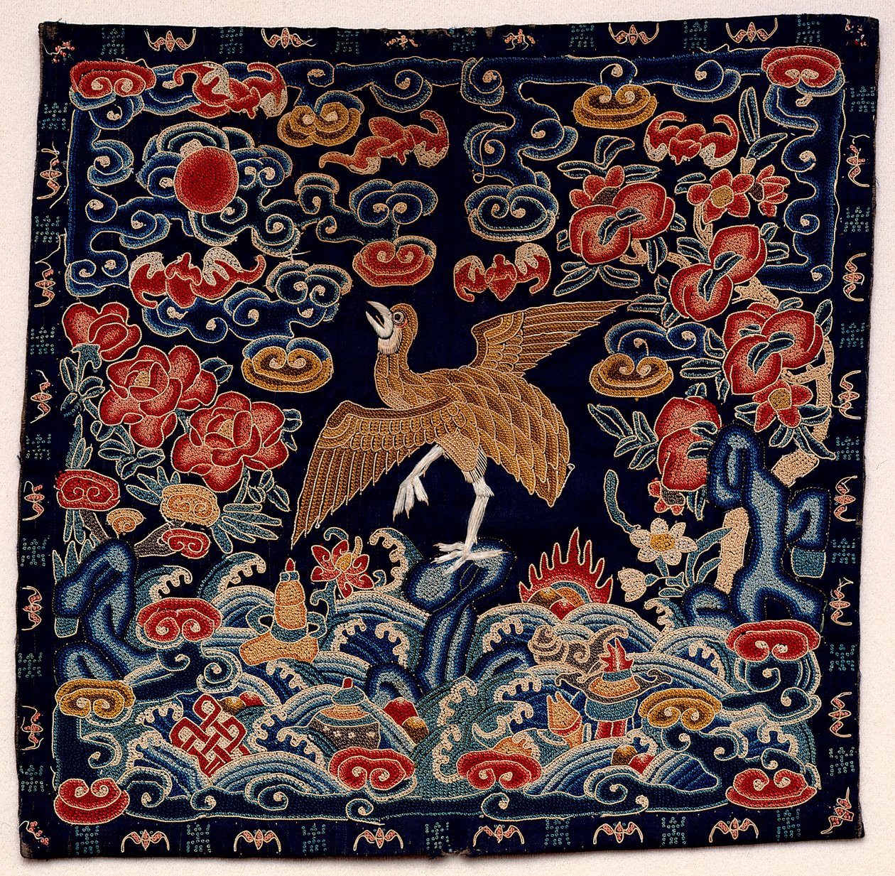 Insigne de rang, huitième degré civil, caille - School Chinese