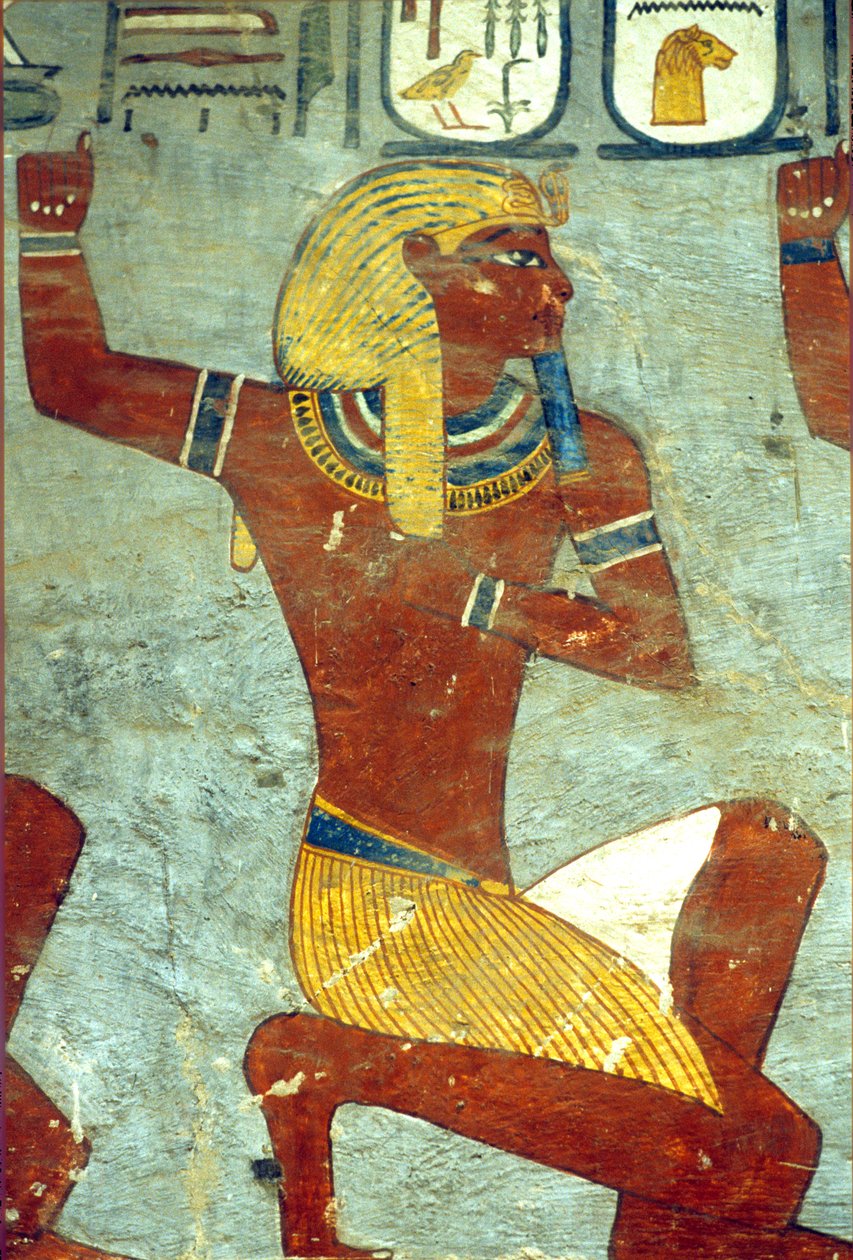 Égypte ancienne, tombeau de Ramsès I, Thèbes - School Egyptian