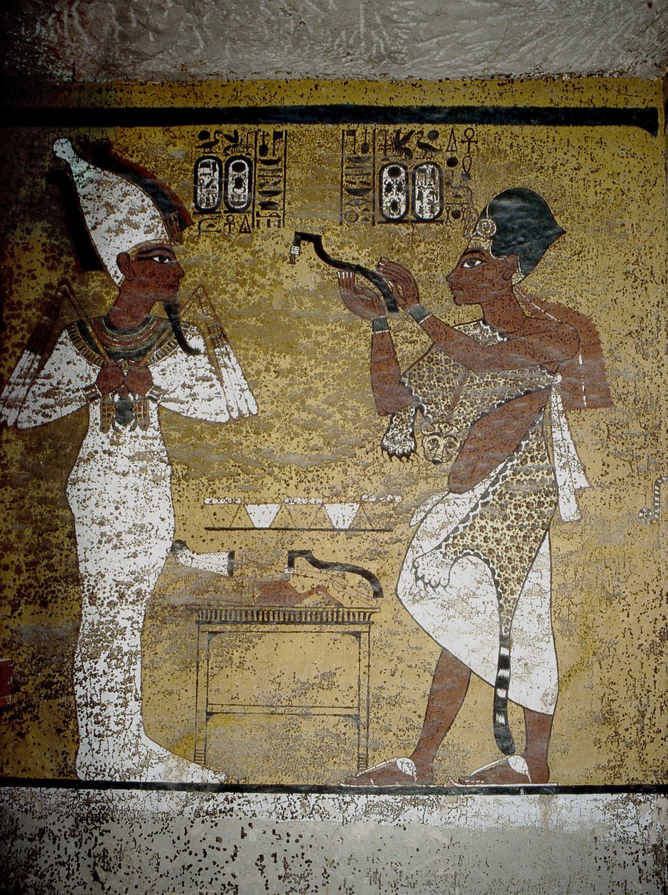 Louxor, Thèbes : Vallée des Rois. Tombe de Toutankhamon. - School Egyptian