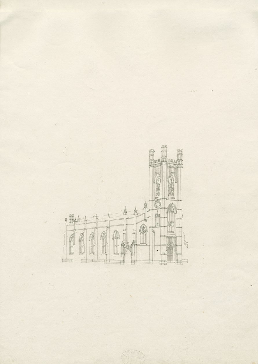 Burton-upon-Trent - Église de la Sainte-Trinité - School English