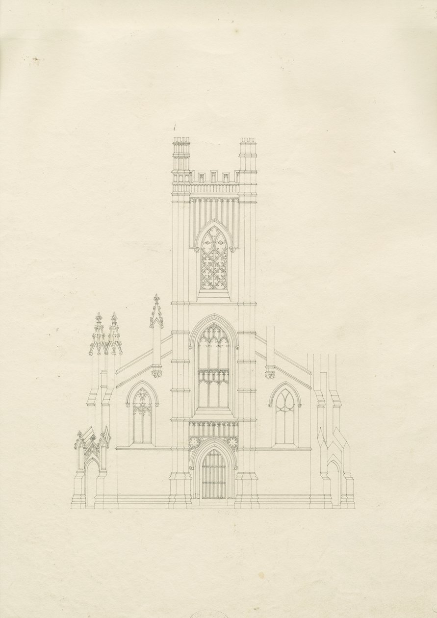 Burton-upon-Trent - Église de la Sainte-Trinité - School English
