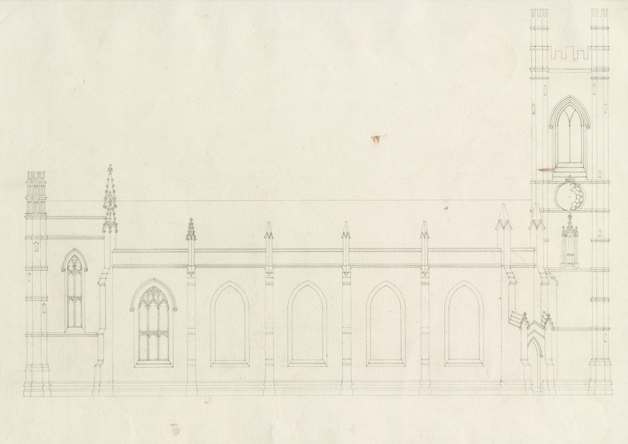 Burton-upon-Trent - Église de la Sainte-Trinité - School English