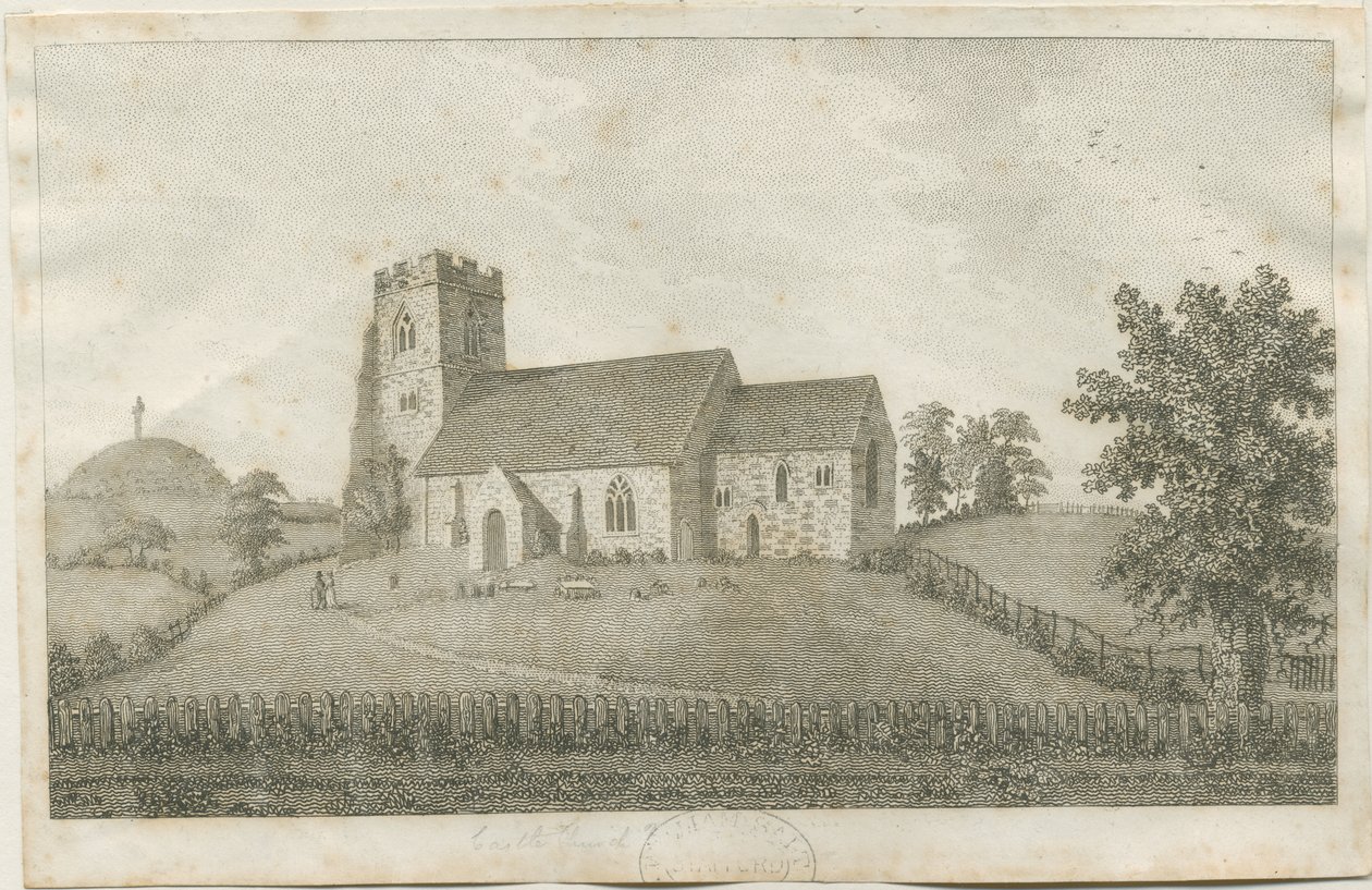Église du Château (gravure) - School English