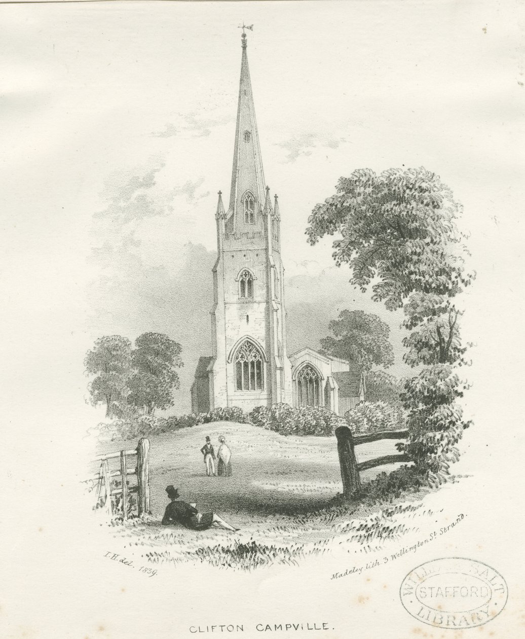 Église de Clifton Campville - School English
