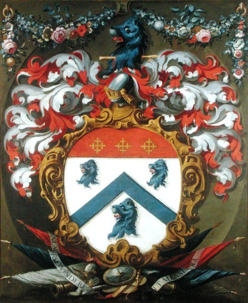 Blason de Sir Christopher Wren (1632-1723) - School English