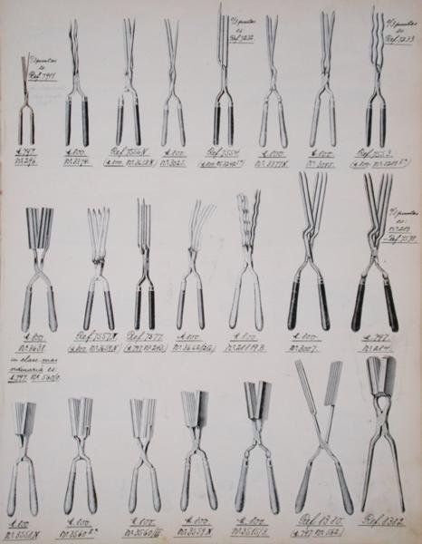 Pinces à friser, d