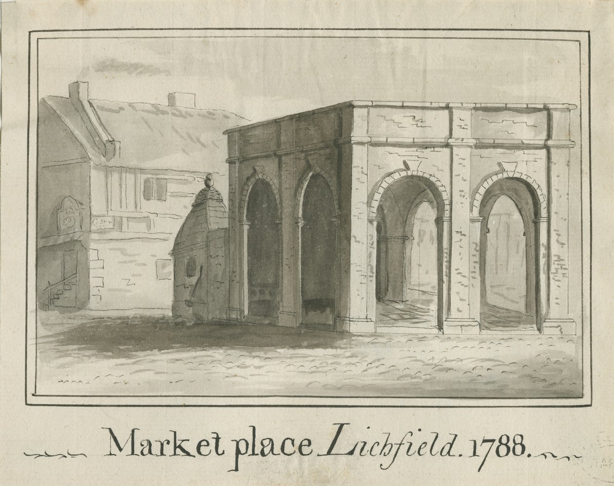Lichfield - Place du Marché - School English