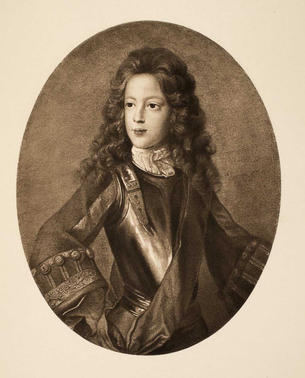 Prince Jacques François Édouard Stuart, pub. 1902 (collotype) - School English