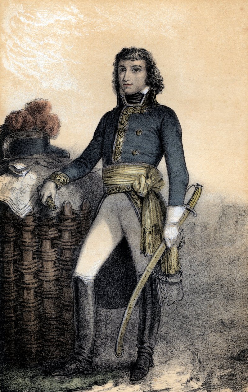 Barthélemy-Catherine Joubert (1769-1799) général - gravure - School French