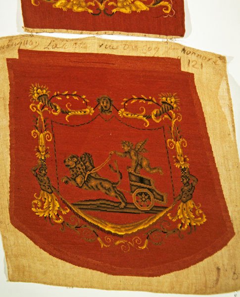 Noyau de chaise, Paris (textile) - School French