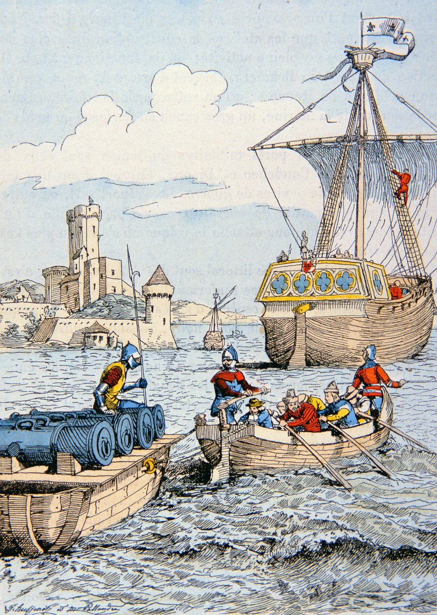 Expédition de Charles VIII en Italie en 1494 - School French