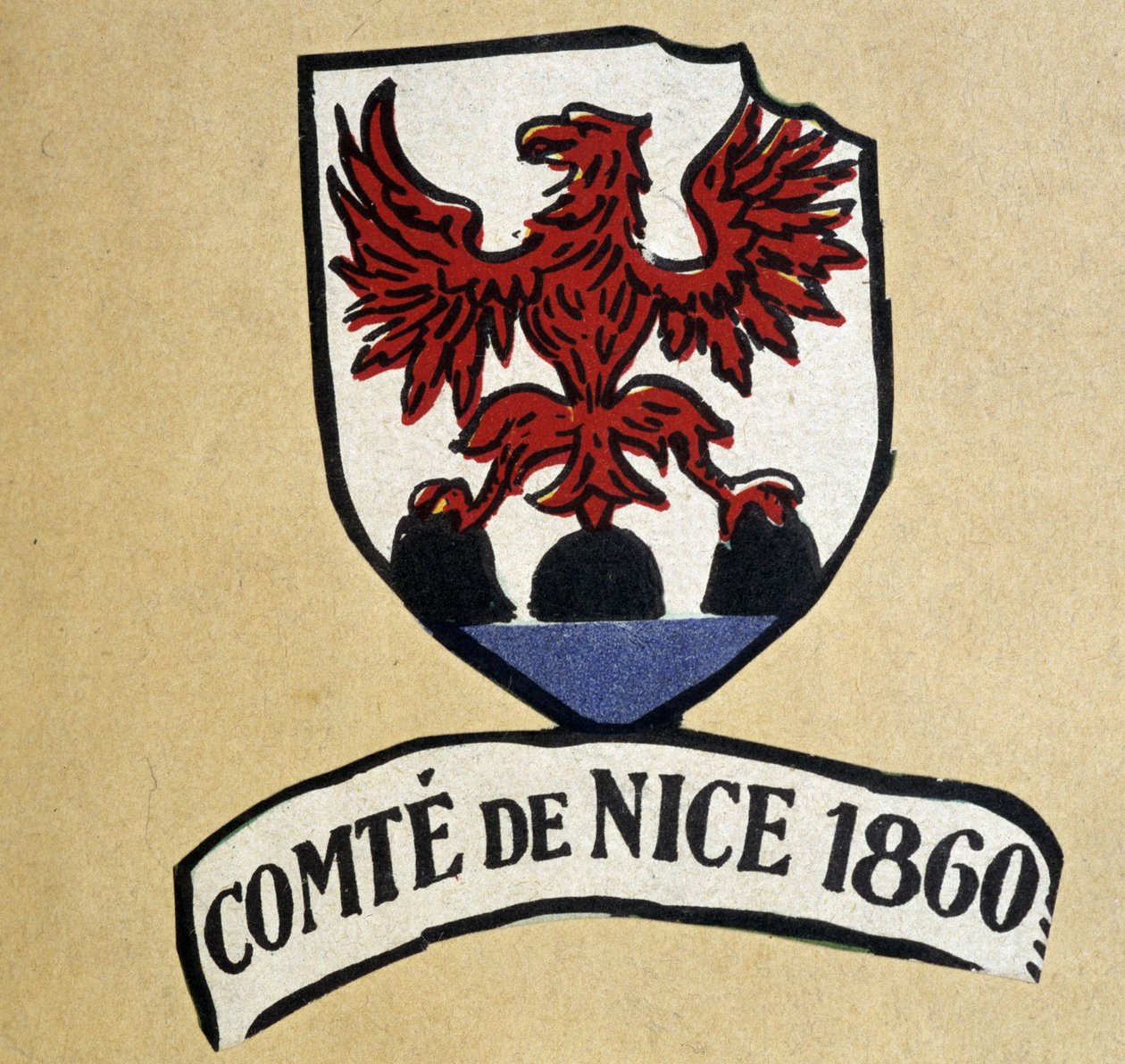 Armoiries du Comté de Nice - School French