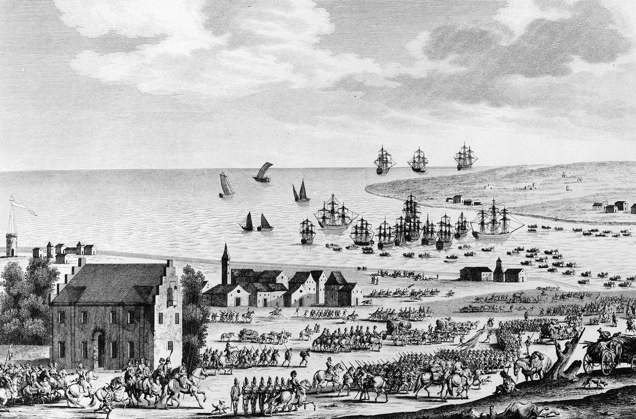 Évacuation de la Hollande par les Anglo-Russes et reddition du duc d