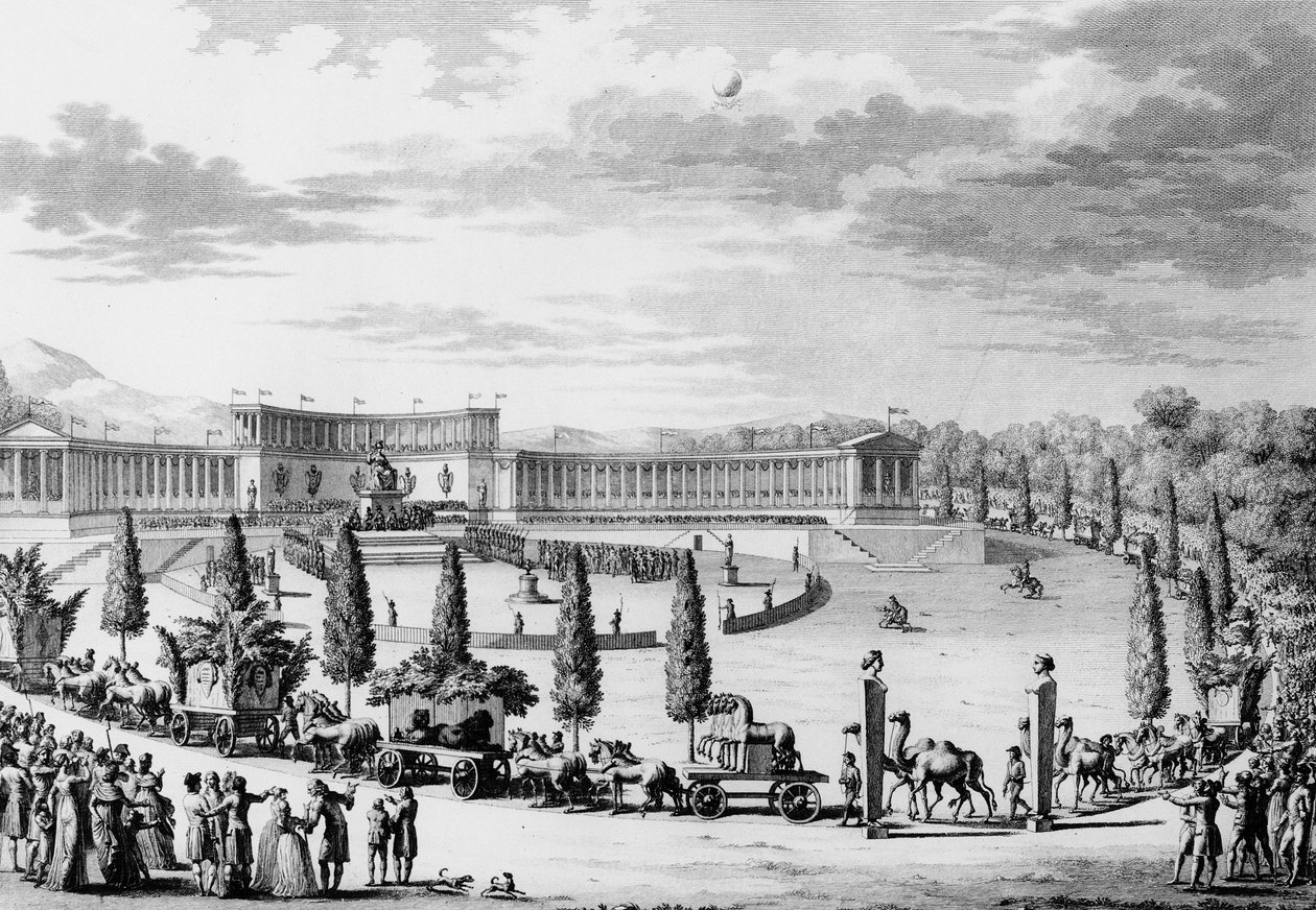 Révolution française : Fête donnée à l