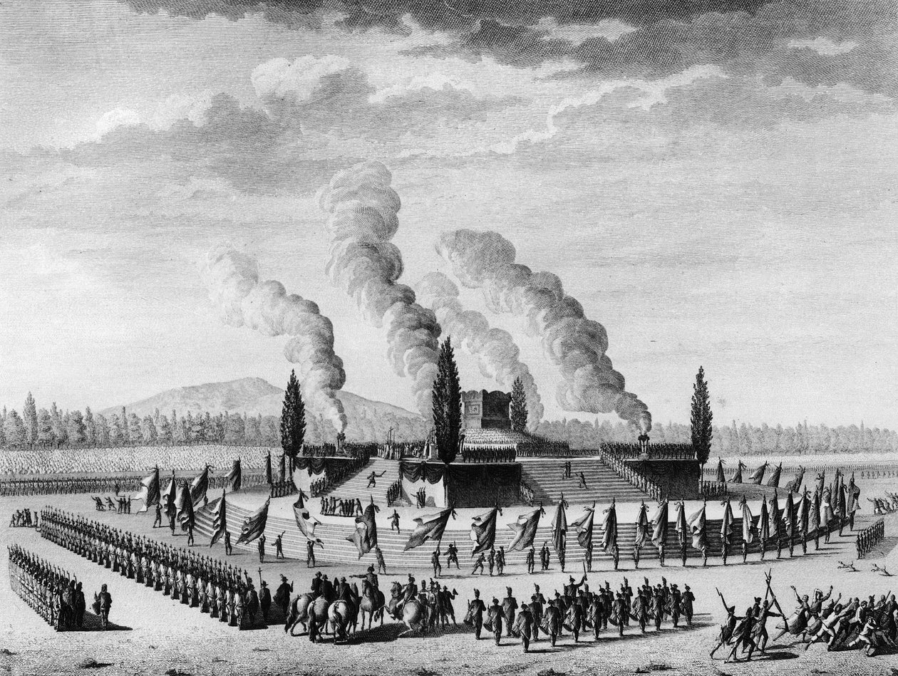 Révolution française : Funérailles en l