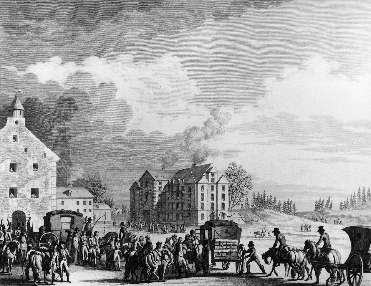 Révolution française et mouvement anti-révolutionnaire : échange de prisonniers en Autriche 20 frimaire An IV (11 décembre 1795). Paris, Bibliothèque de l