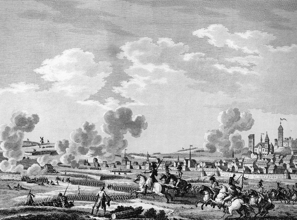 Révolution française et arrivée des forces contre-révolutionnaires : victoire des révolutionnaires français à Jemmapes le 6 novembre 1792 sur l