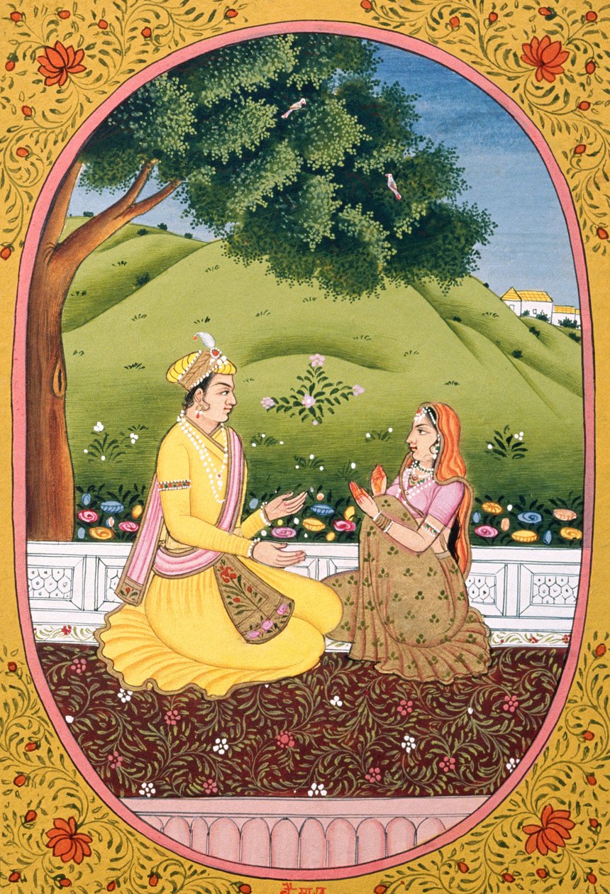 Image et peinture du calendrier annuel pour un mois hindou Baisakh, Inde - School Indian