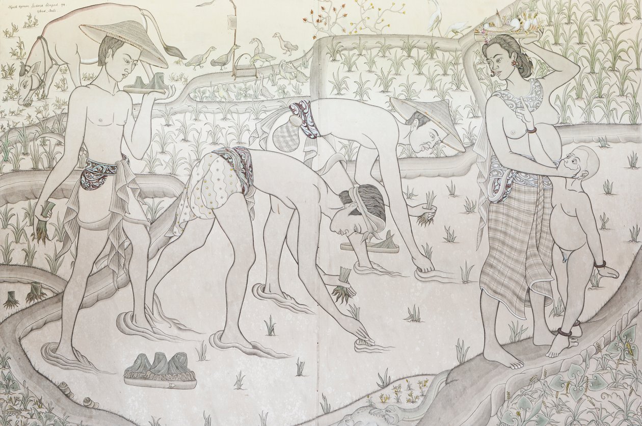 Peinture murale - School Indonesian