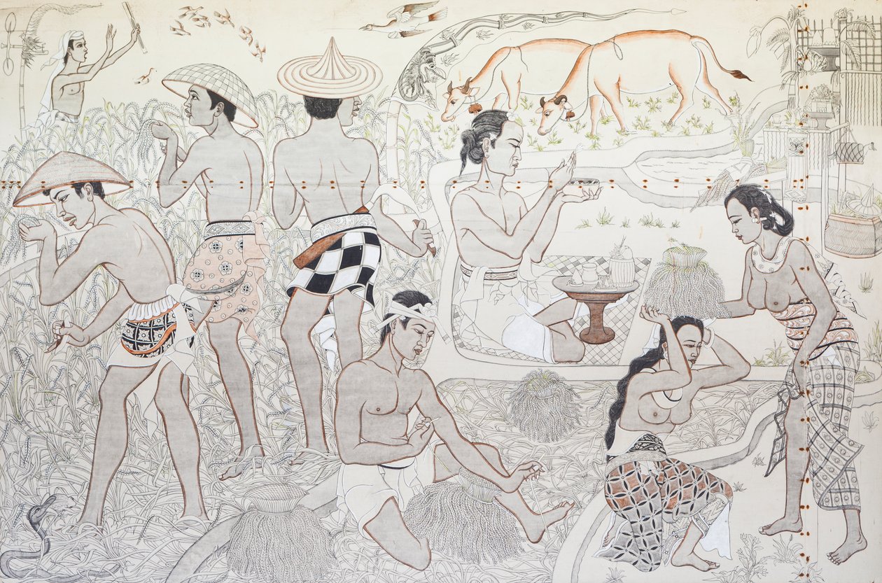 Peinture murale - School Indonesian
