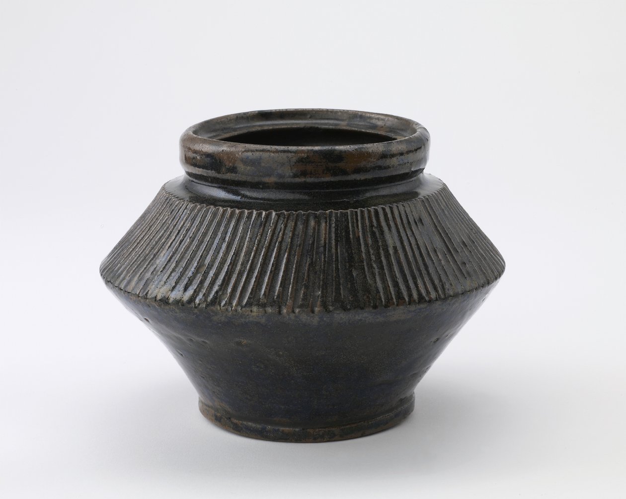 Pot, Tachikui, préfecture de Hyogo, période Edo, fin du 18e-milieu du 19e siècle - Japanese School