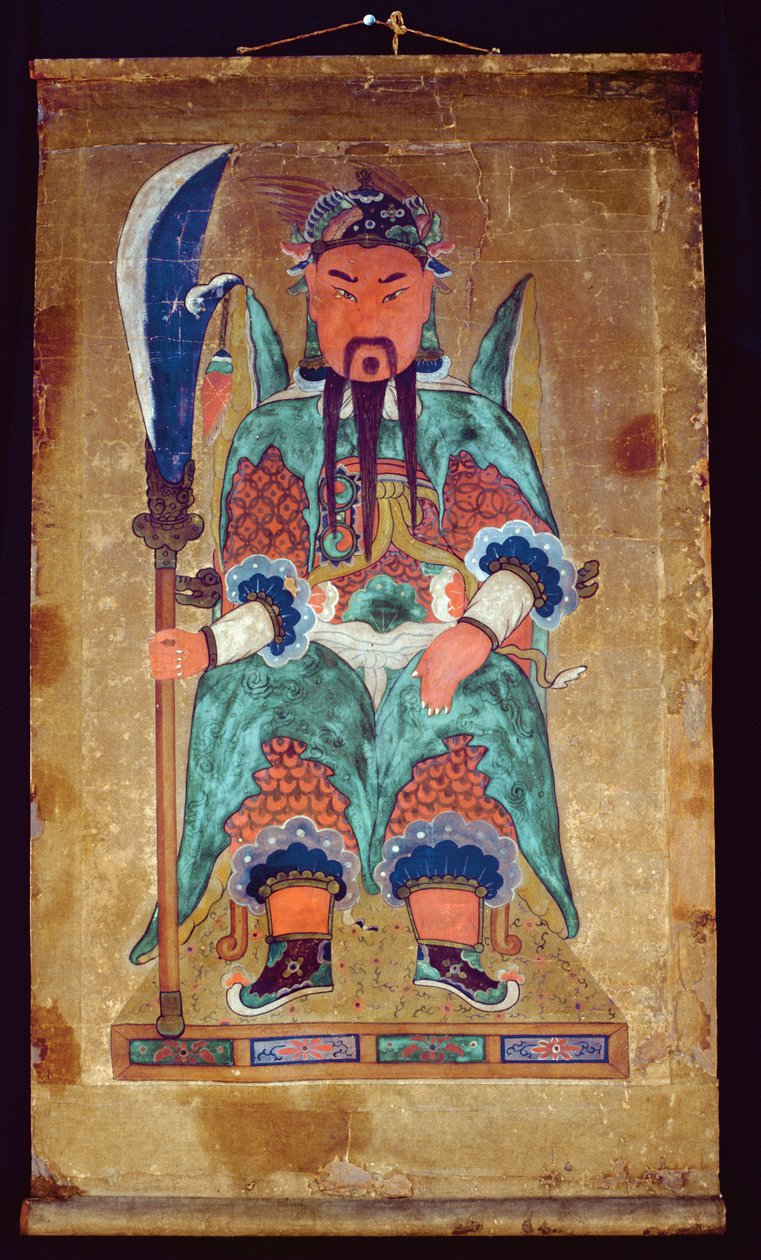 Gwanwoojanggun (pigment naturel sur papier) - School Korean