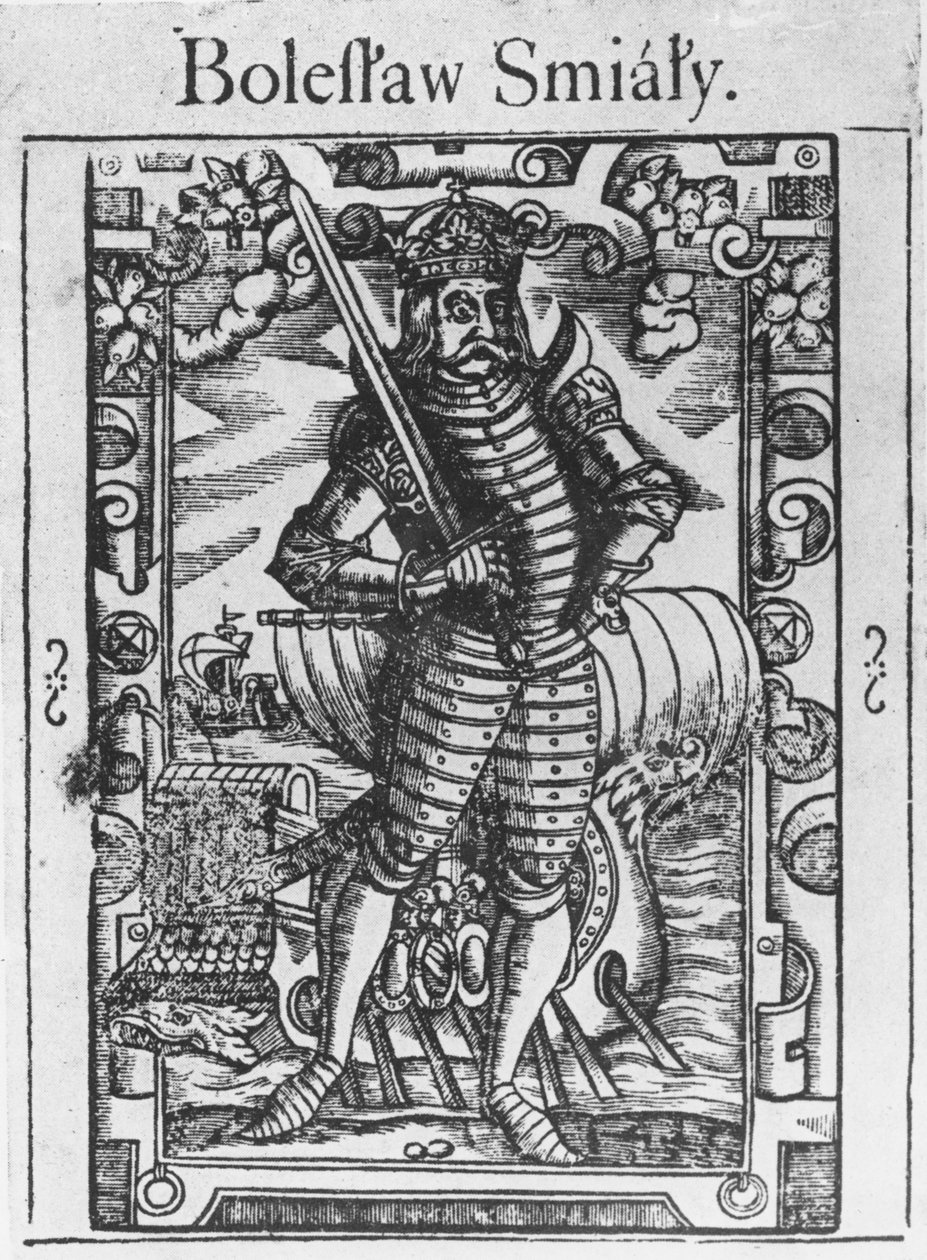 Boleslaw II le Généreux (gravure) - School Polish