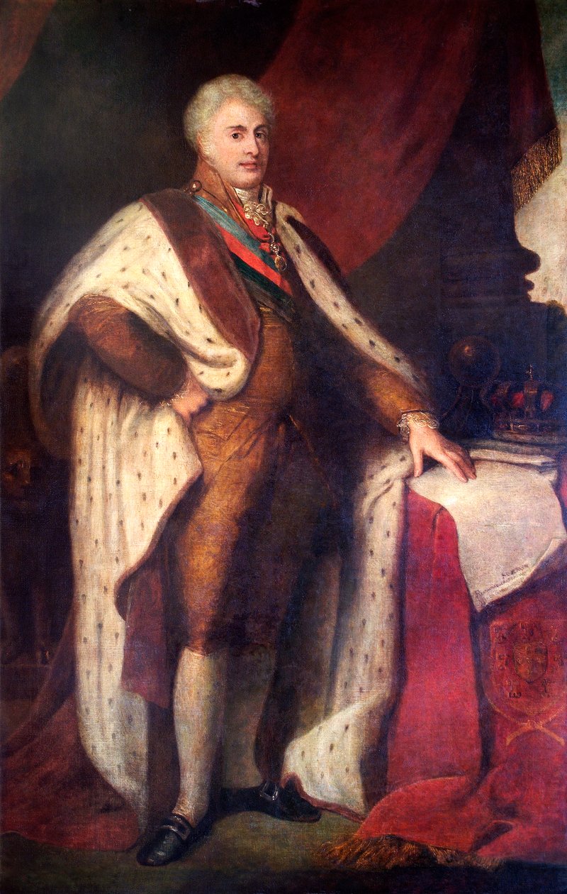 Roi Jean VI | School Portuguese | Estampe d'art