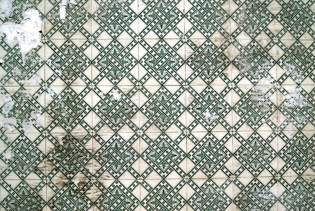 Panneau traditionnel, Lisbonne, Portugal - School Portuguese