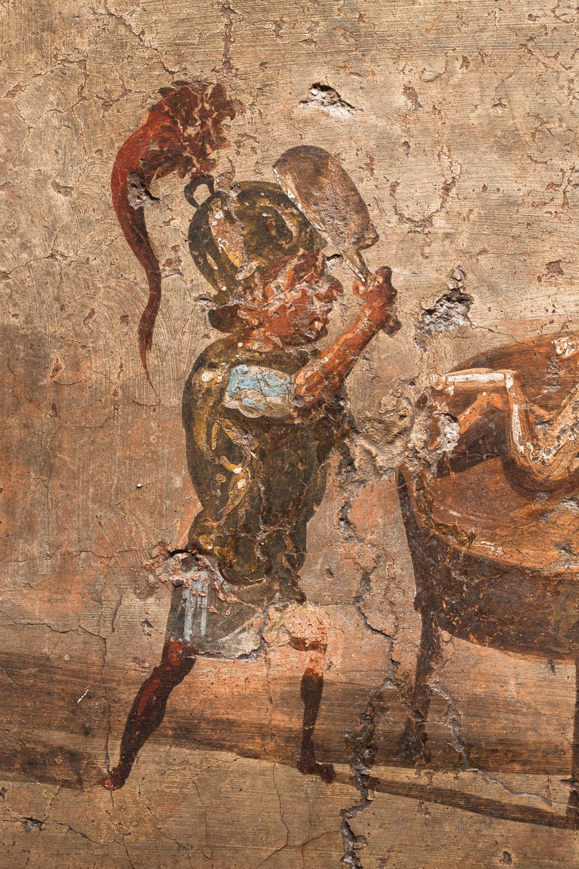 Le jugement de Salomon, Pompéi - School Roman