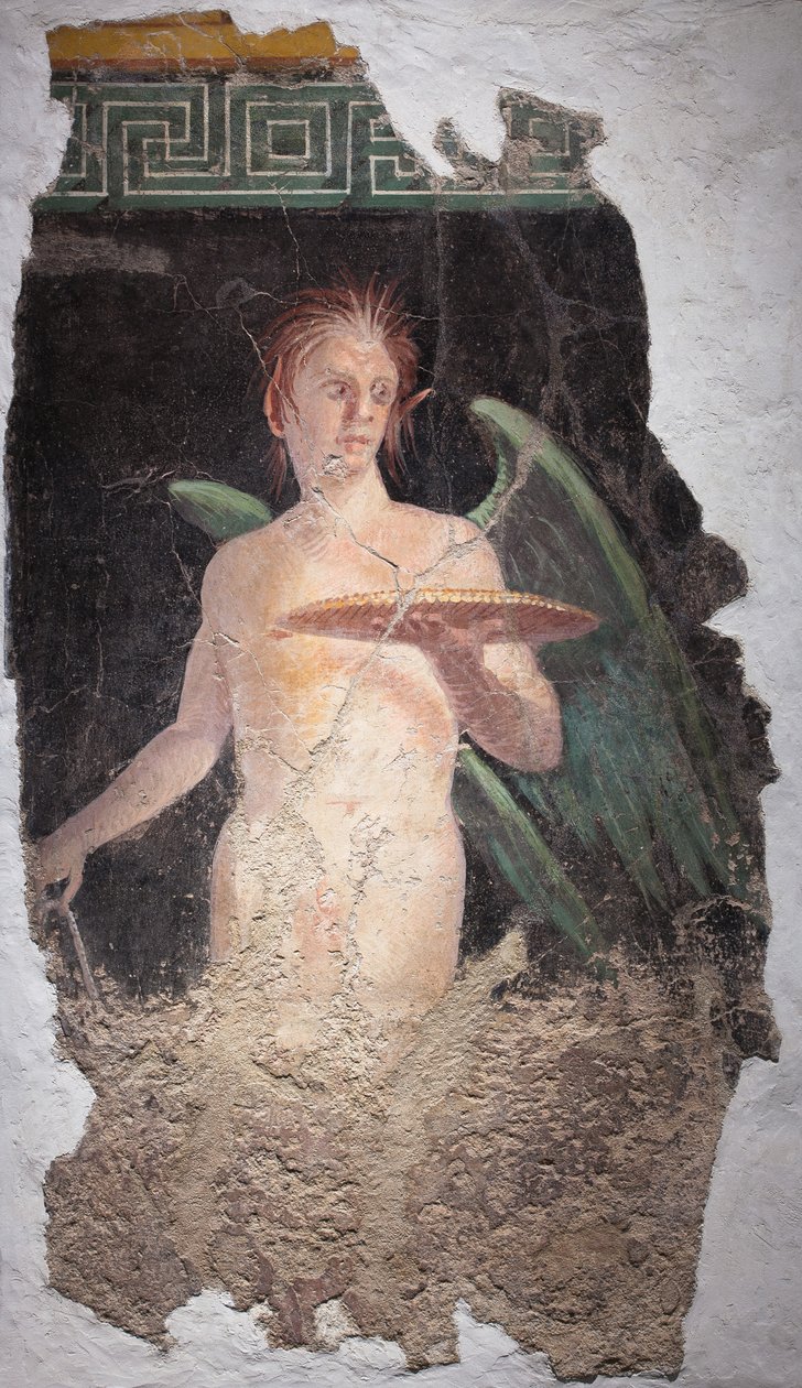 Génie ailé, Boscoreale - School Roman