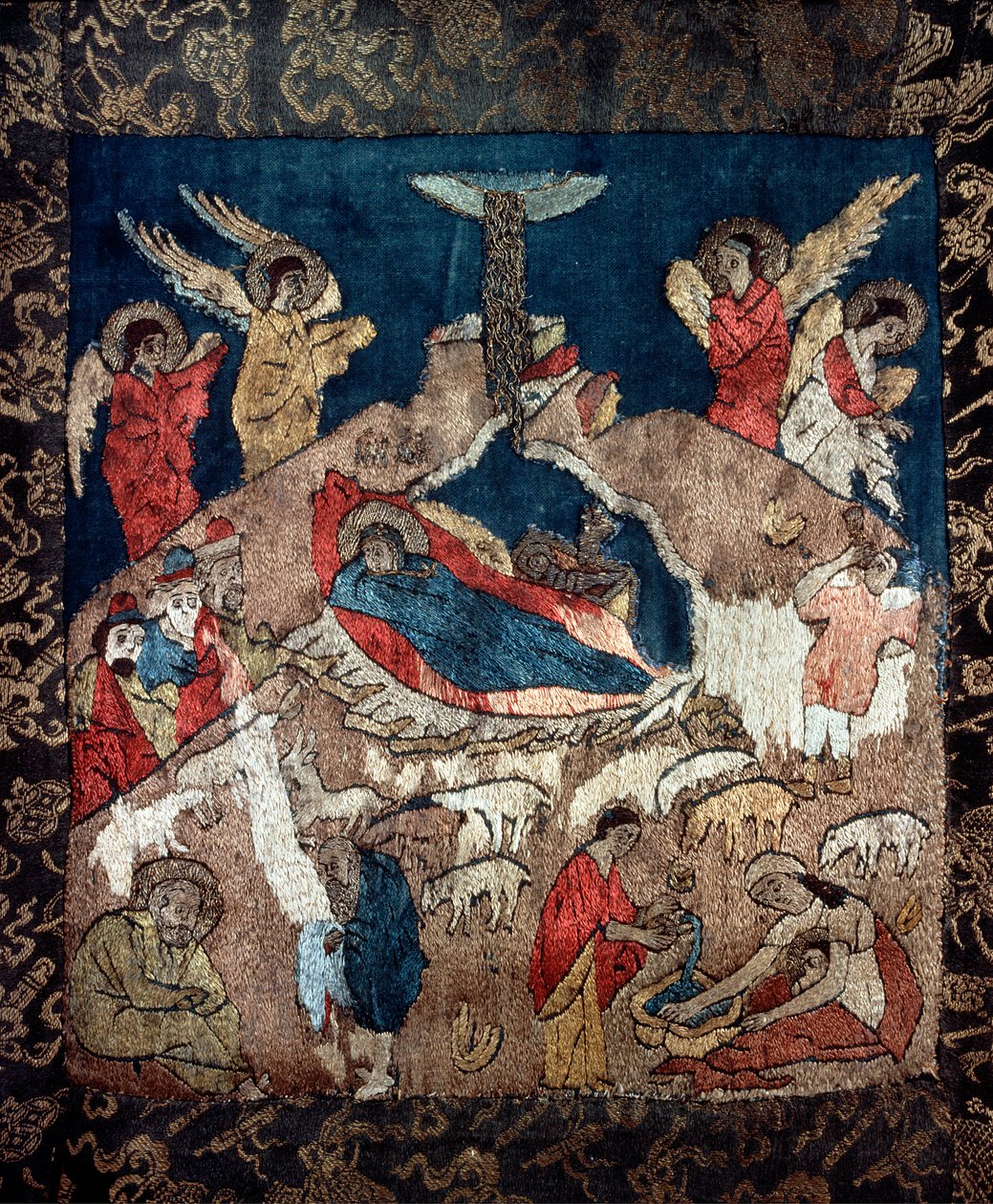 La nativité (détail) - School Russian