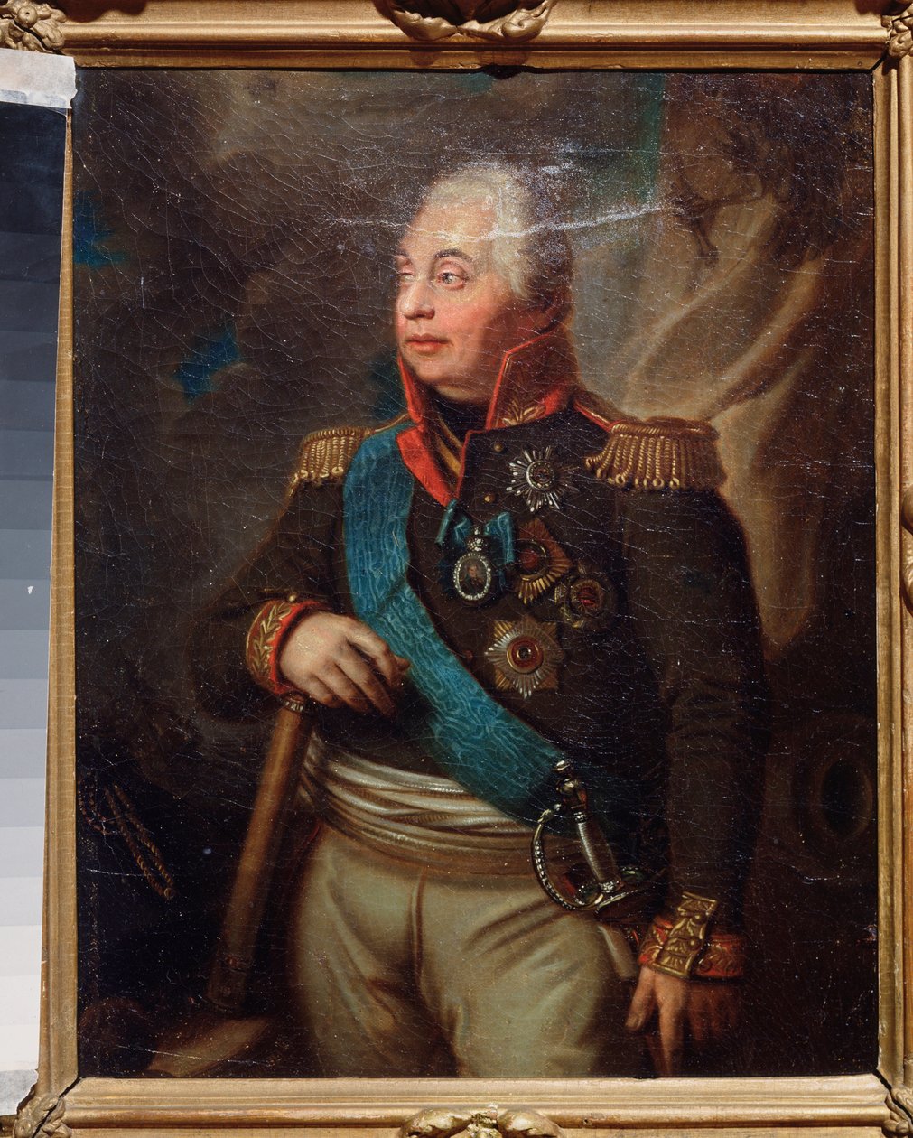 Portrait du maréchal Prince Mikhail Koutouzov - School Russian